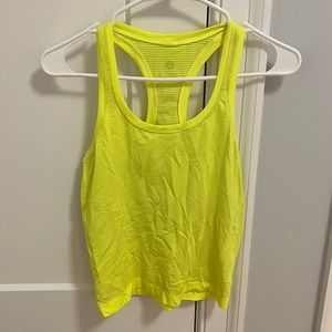 Lululemon Electric Yellow Swiftly Tank!
